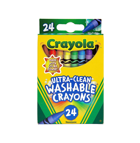 Crayola Washable Crayons, Multi Color