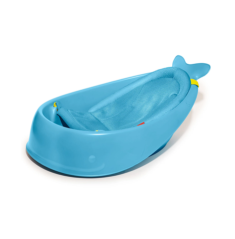 Skip Hop Blue Color Moby Smart Sling 3-Stage Bath Tub(Birth to 36Months)