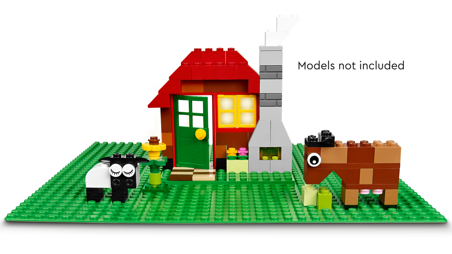 Classic Green Baseplate 11023 Building Kit for Kids (1 Piece)