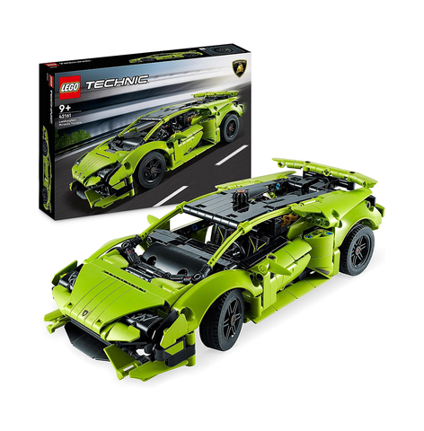 LEGO Technic Lamborghini Huracán Tecnica Toy Car Model Kit, Racing Car Building Set for Kids, Boys, Girls and Motor Sport Fans, Collectible Gift Idea 42161