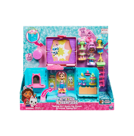Gabby’s Dollhouse , Dress-Up Closet Portable Playset