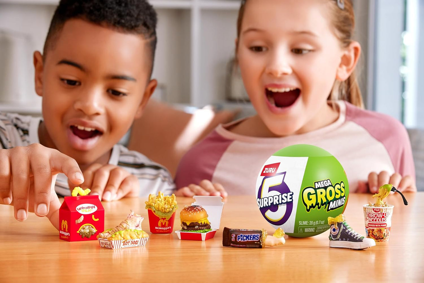 5 Surprise Mega Gross Minis by ZURU Boys Mystery Collectible Minis Brands