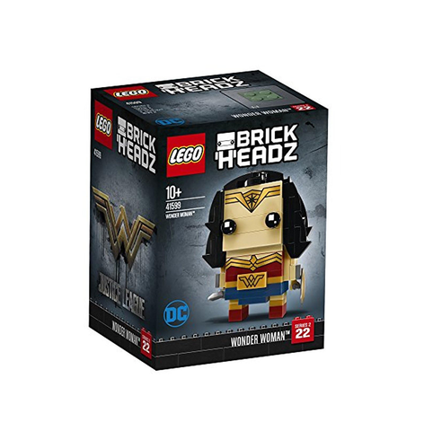 LEGO Brickheadz Wonder Woman Building Blocks for Kids 10+ Years (143 Pcs) 41599