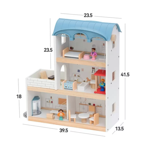 Toys Uncle Wooden doll house