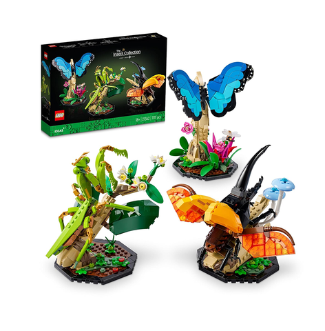 LEGO Ideas The Insect Collection 21342 Building Set for Adults (1,111 Pieces)