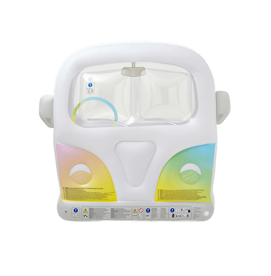 SUNNYLiFE Ombre Color Inflatable Luxe Lie-On Float Camper
