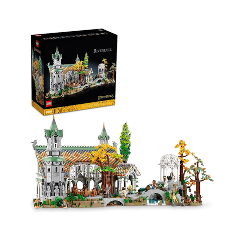 Lego 10316 Icons The Lord Of The Rings: Rivendell - 6167 Pieces