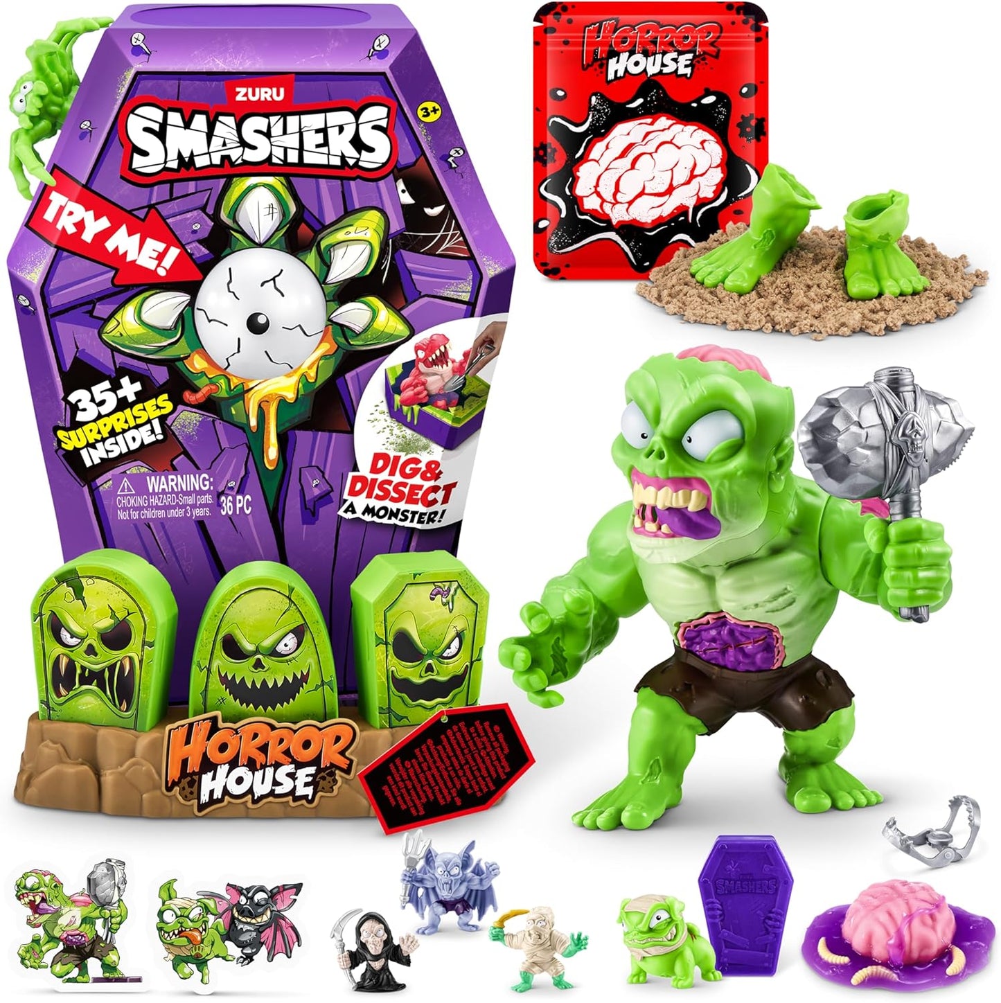 Smashers Mega Horror House , 35 surprise