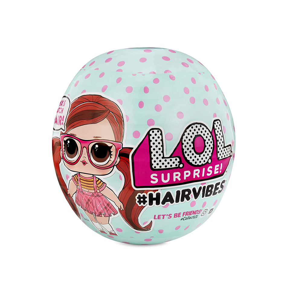 LOL Surprise! Hairvibes Dolls with 15 Surprises & Mix & Match Hairpieces