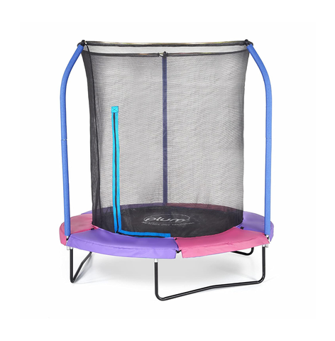 Plum 6ft. Springsafe Trampoline And Enclosure With Reversible Features