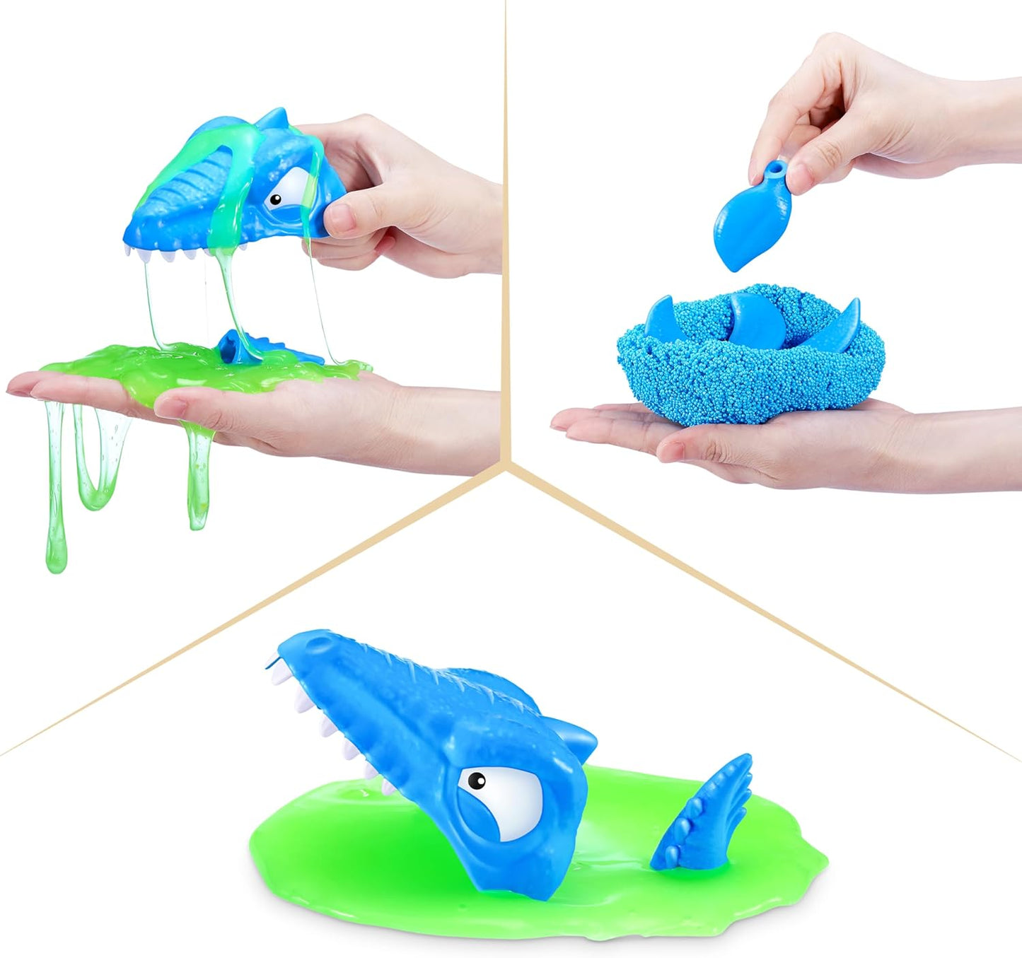 Smashers Dino Island Mini T-Rex Battles Playset , 20 surprise