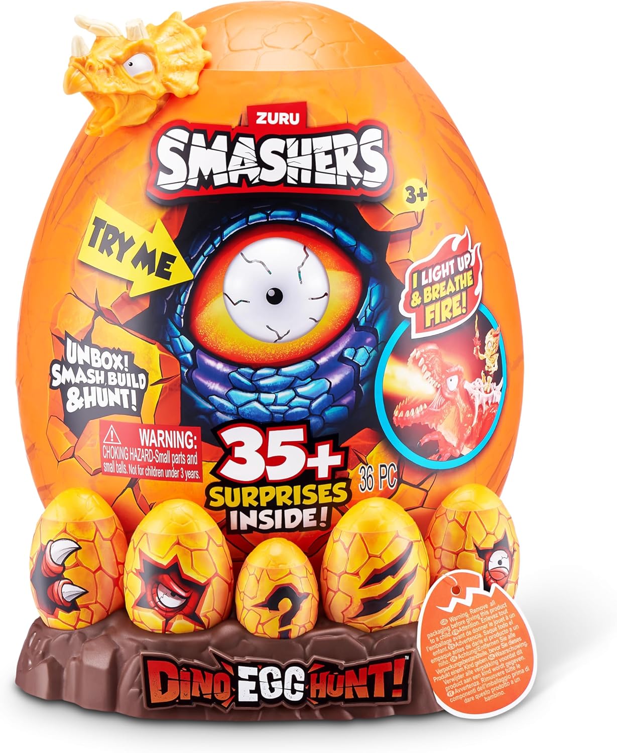 Smashers Dino Egg Hunt , 35 surprise