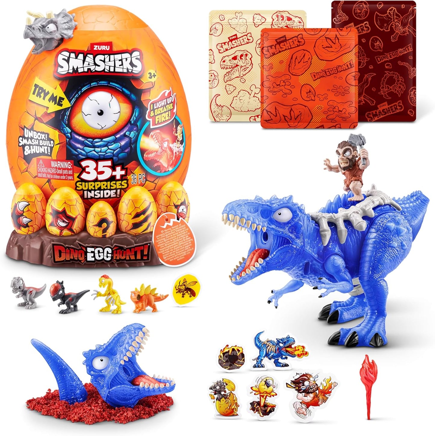 Smashers Dino Egg Hunt , 35 surprise