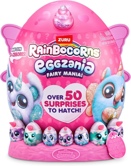 Rainbocorns Eggzania Fairy Mania , 50 surprise
