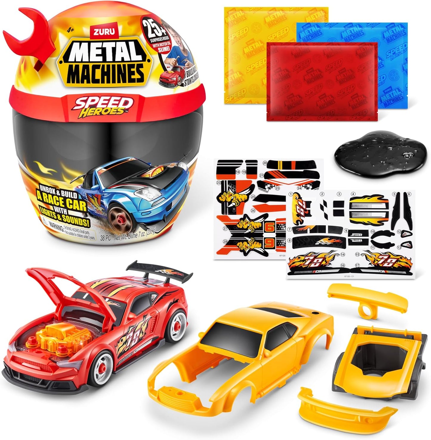 Metal Machines Speed Heroes , 20+ Surprises, Build your own Car,
