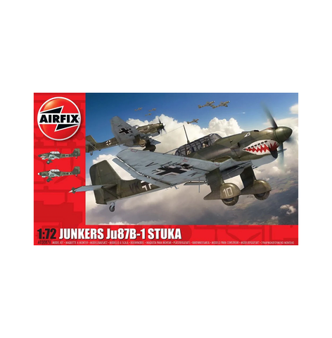 A03087A Junkers Ju87B-1 Stuka Scale Model Kits (1:72) | Airfix