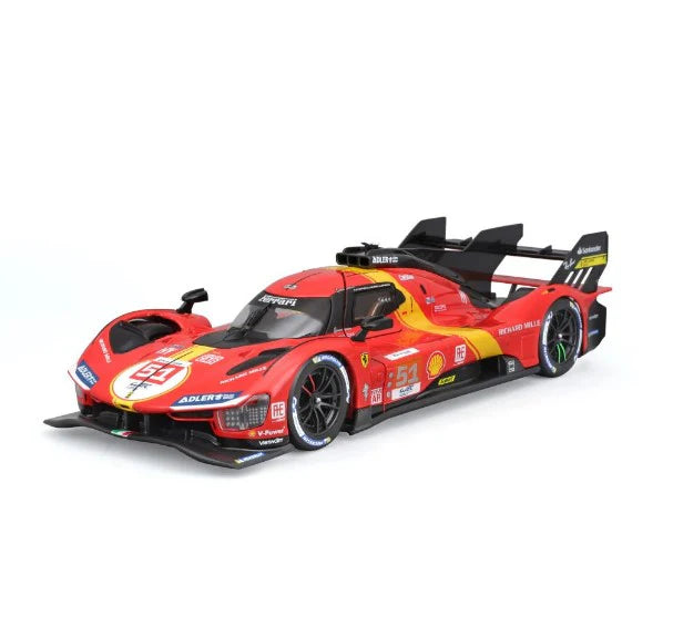2023 Ferrari 499P #51 Winner 24h Le Mans 1:24 Bburago licensed diecast Scale Model car