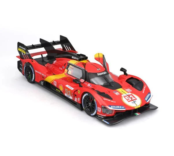 2023 Ferrari 499P #51 Winner 24h Le Mans 1:24 Bburago licensed diecast Scale Model car