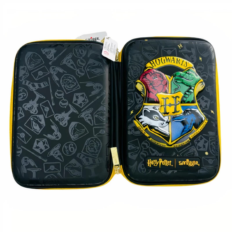 Smiggle Hardcase Pencil Case for Kids - Harry Potter