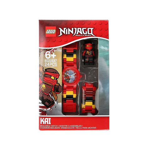 LEGO Kids' Ninjago Sky Pirates Minifigure Link Watch
