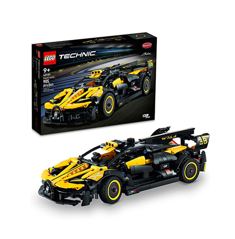 LEGO Technic Bugatti Bolide Racing Car 42151, Model Building Set, Race Engineering Toys, Collectible Iconic Sports Vehicle Construction Kit