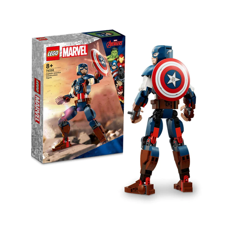 LEGO 76258 Marvel Captain America Construction Figure