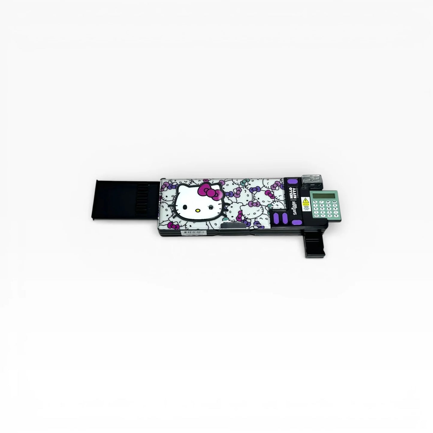 Smiggle Premium Pencil Case with Calculator - Hello Kitty