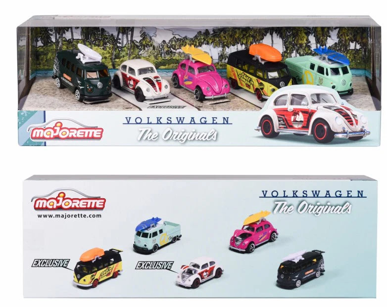 Volkswagen The Originals - 5 Pieces Pack | Majorette