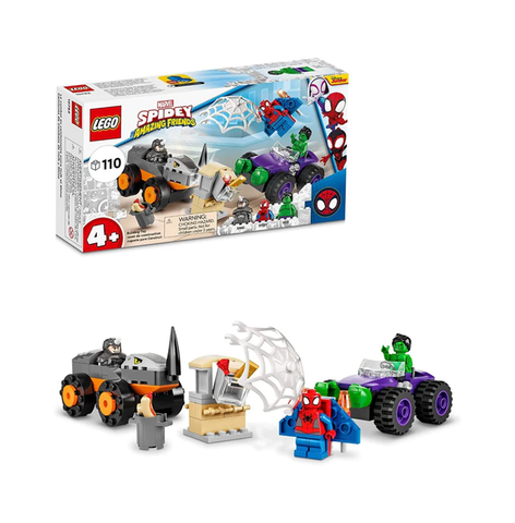 LEGO 10782 Marvel Hulk vs. Rhino Truck Showdown