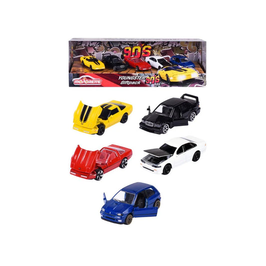 Majorette: Younster 90's 5 Car Set