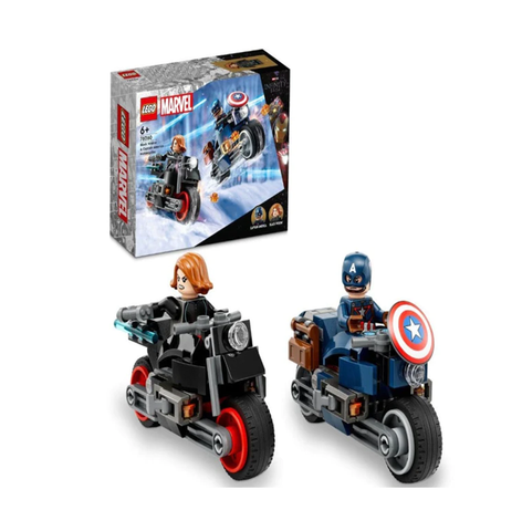 LEGO 76260 Marvel Black Widow & Captain America Motorcycles