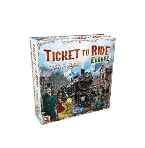 Asmodee Ticket to Ride Europe (Multicolor),for-All Ages