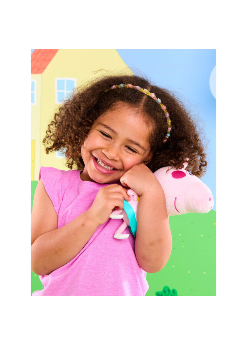 Smiggle Kids Mini Backpack with Plush - Peppa Pig