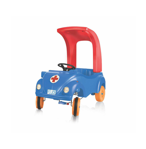 OK PLAY BUSY BEETLE CAR- BLUE/RED