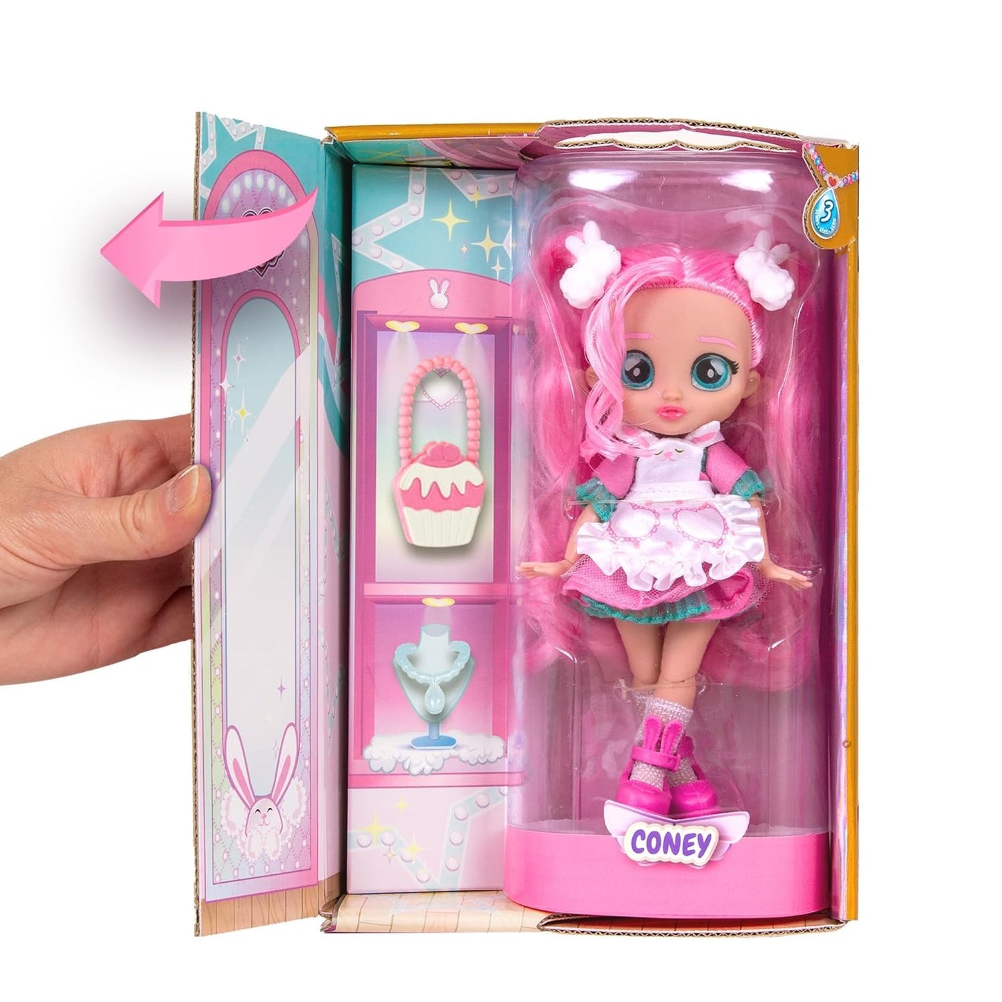 BFF Doll with 9+ Surprises Including Outfit and Accessories - Series 3 Coney
