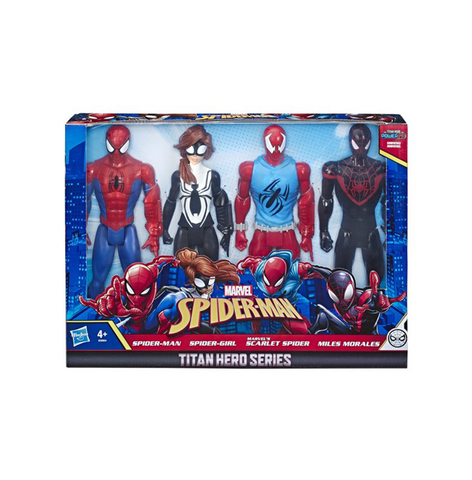 Marvel Spiderman Titan Hero Series Including 12