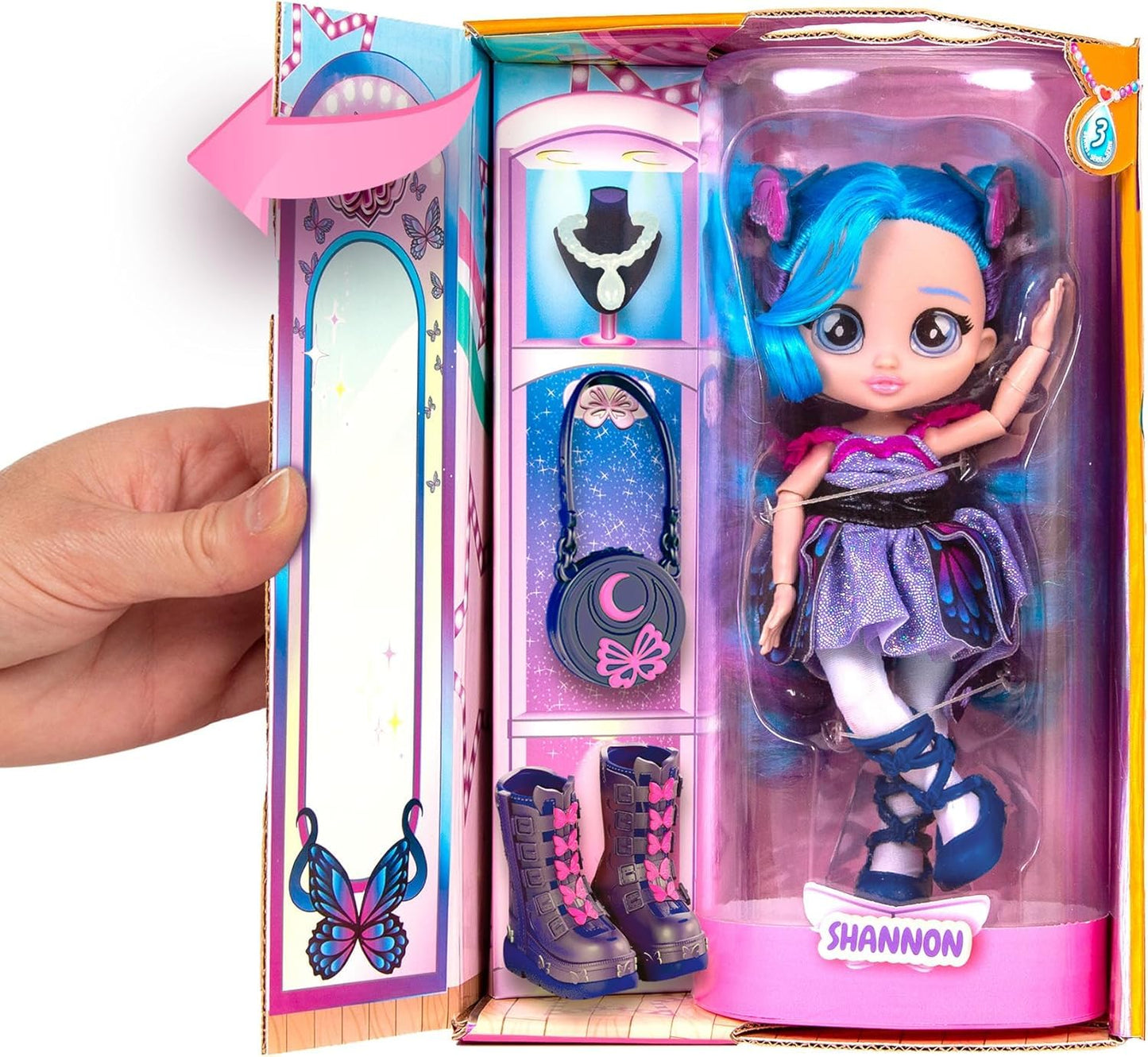 BFF Doll with 9+ Surprises Including Outfit and Accessories - Series 3 Shannon