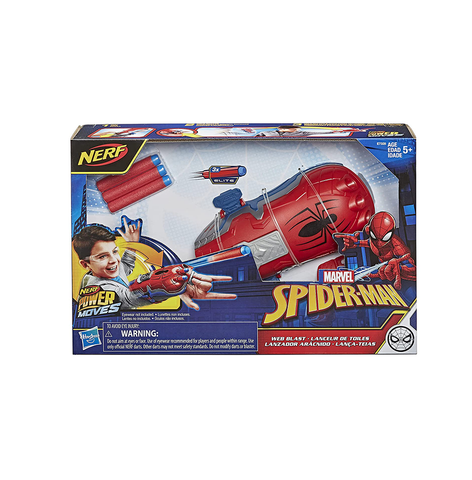 Marvel Spider Figure Web Blast Shooter