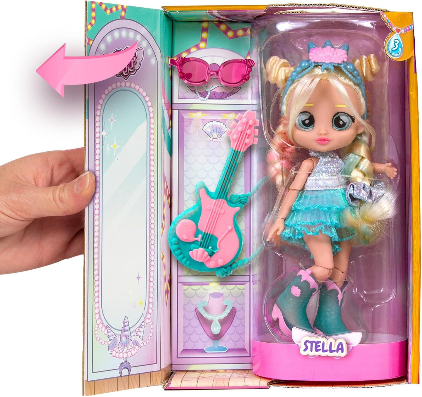 BFF Doll with 9+ Surprises Including Outfit and Accessories - Series 3 Stella