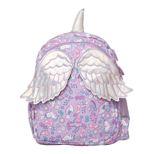 SMIGGLE Junior Backpack Unicorn Hoodie Bag