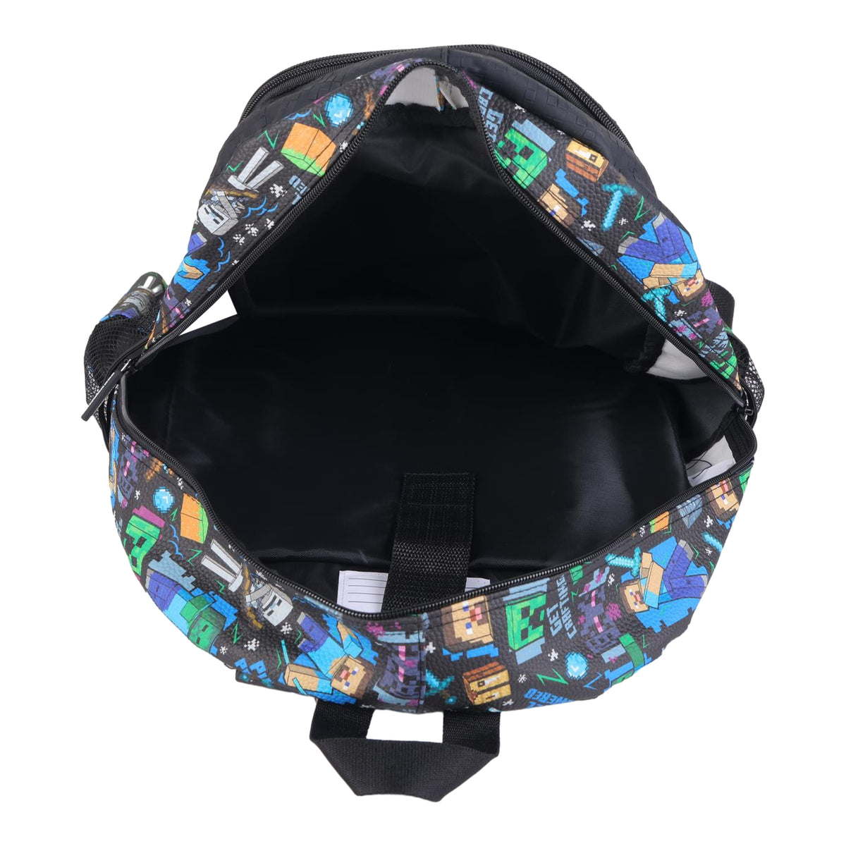 Smiggle Classic Kids School Backpack 16 Inch –MINECRAFT BLACK
