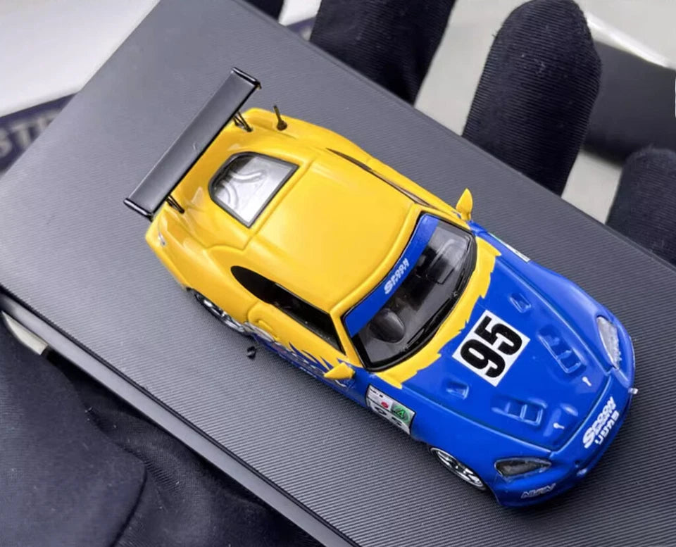 1/64 STREET WARRIOR HONDA S2000 SPOON LIVERY DIECAST CAR MODEL 599 MADE