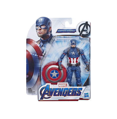 Marvel Avengers End Game Captain America 6-Inch-Scale Marvel Super Hero Action Figure Toy