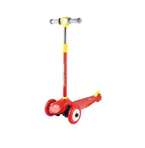 R for Rabbit Road Runner Junior Scooter for Kids of 2 to 4 Years Age, Kids Scooter, Scooter For Kid, 3 Level Height Adjustment, PVC Wheels & Weight Capacity Upto 50 kg Kick Scooter with Brakes