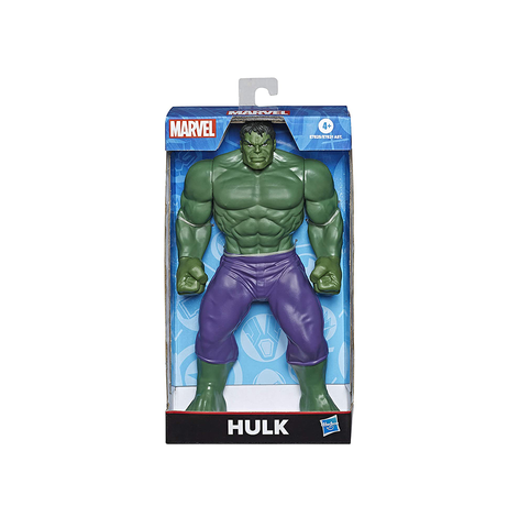 MARVEL CLASSIC Hulk Toy 9.5-Inch Scale Collectible Super Hero Action Figure, Toys For Kids Ages 4 and Up