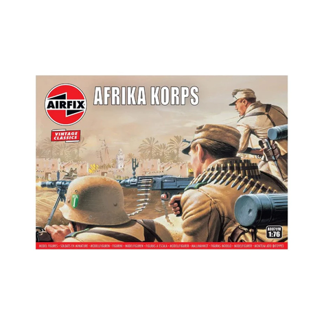 A00711V WWII Afrika Corps Scale Model Kits (1:76) | Airfix