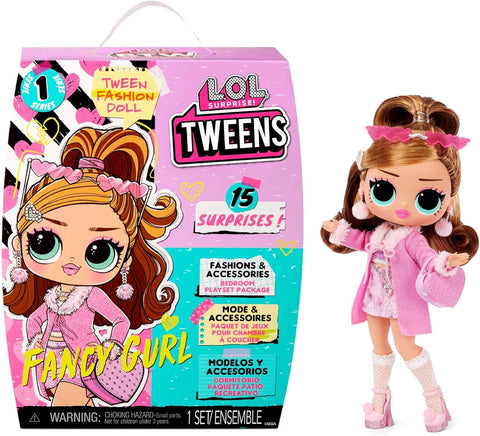 L.O.L. Surprise! Tweens Fashion Doll Fancy Gurl with 15 Surprises Including Pink Outfit and Accessories