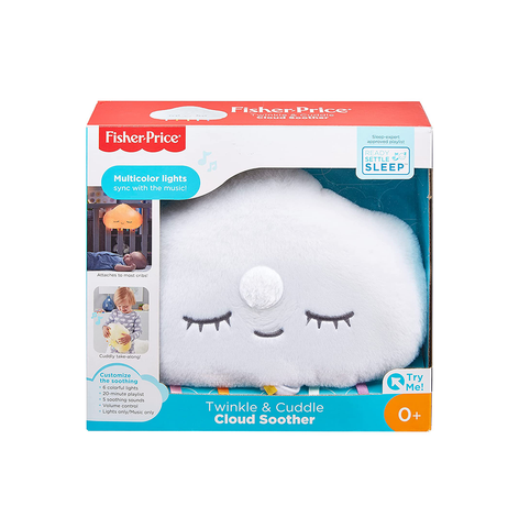 Fisher-Price Twinkle & Cuddle Cloud Soother for New Born Baby