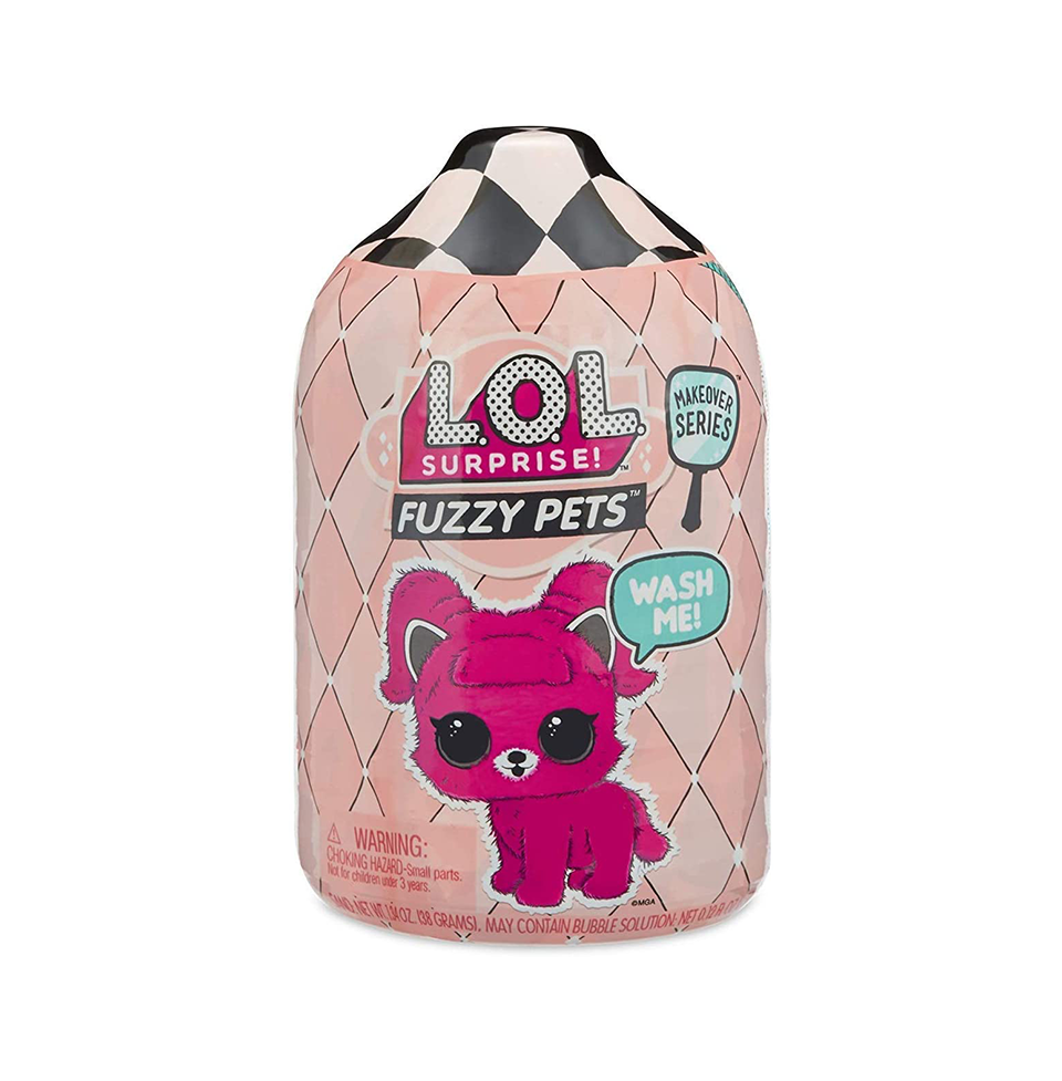 L.O.L. Surprise Fuzzy Pets with Washable Fuzz & Water Surprises