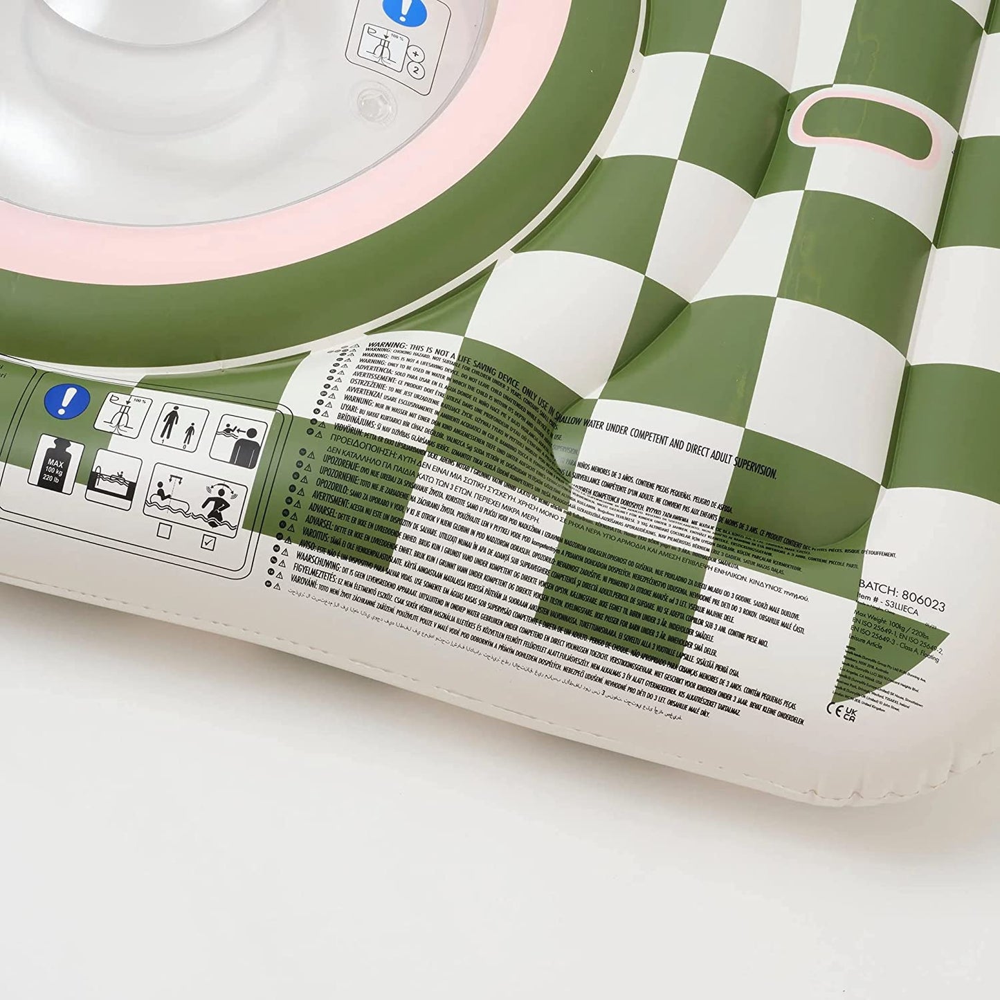 Luxe Lie-On Float | Camera Olive